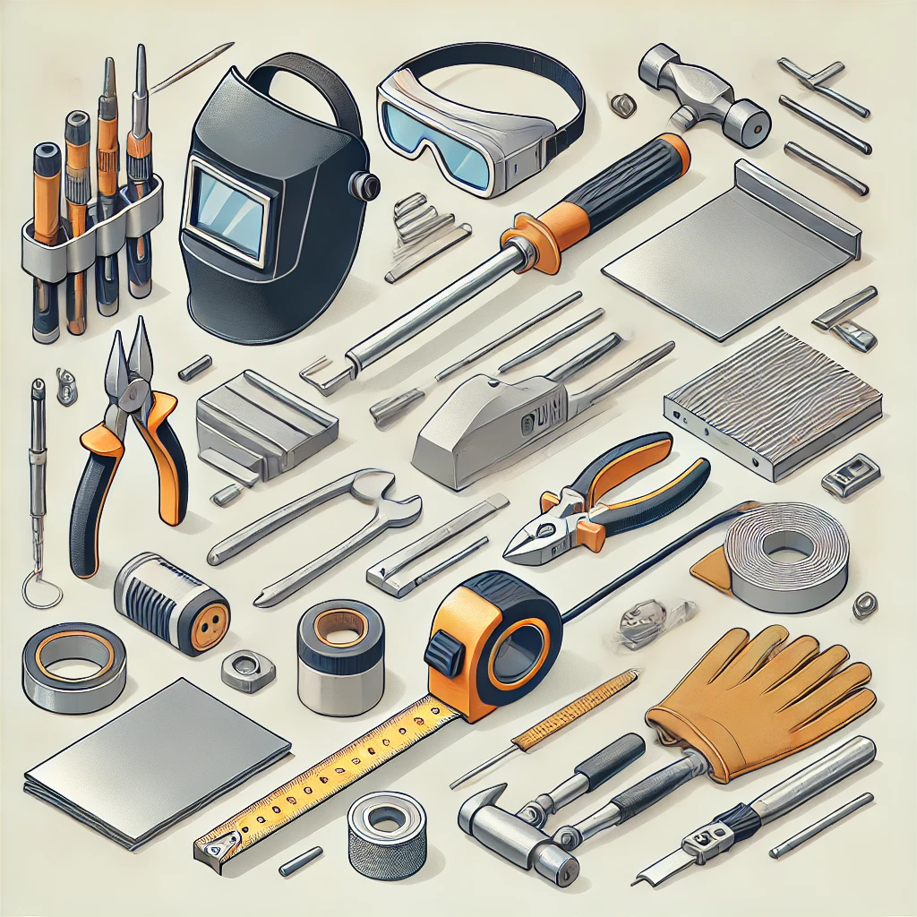 Outils artisan métallier